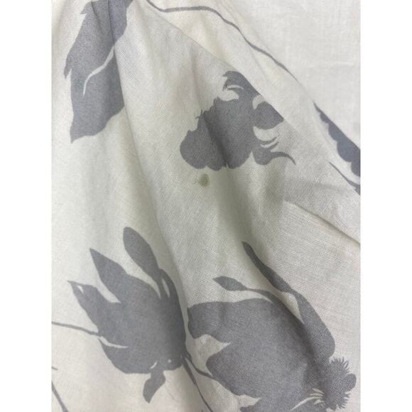 NWT Ann Taylor LOFT Petites 6P Cream Gray Floral Sleeveless Sundress $79 - Picture 3 of 11